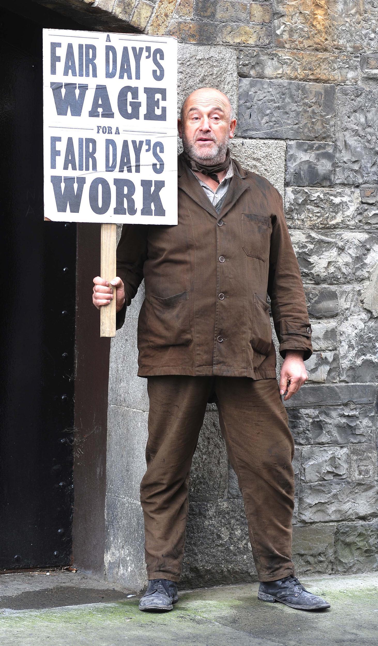 Liam Cunningham on the TV set of 'Titanic: Blood and Steel' | Picture 99813